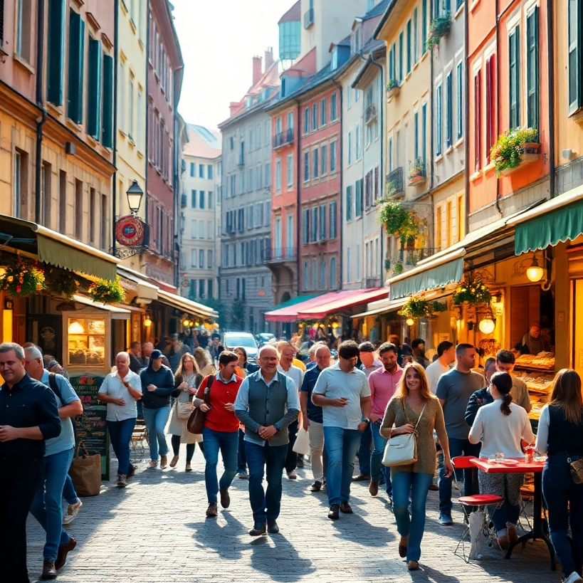 Een fotorealistische afbeelding van een diverse groep gelukkige ondernemers die feestvieren voor hun nieuwe website op een laptopscherm, met een strak en modern design. De achtergrond moet onderliggende AI-elementen bevatten, zoals directe circuits van datastromen. De enorme stam moet een van zijn opwinding en succes zijn.